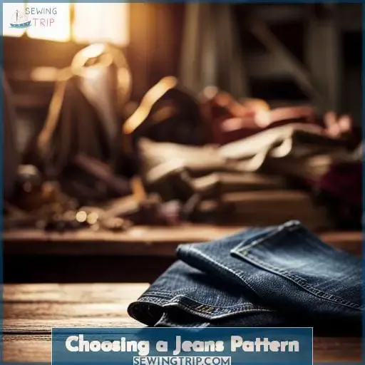 Choosing a Jeans Pattern