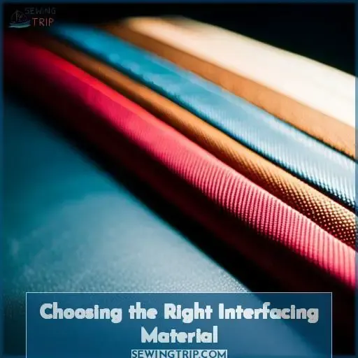 Choosing the Right Interfacing Material