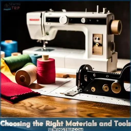 Choosing the Right Materials and Tools
