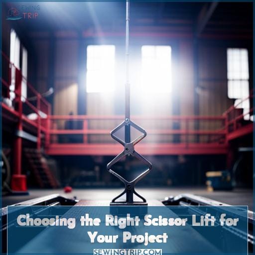 Choosing the Right Scissor Lift for Your Project