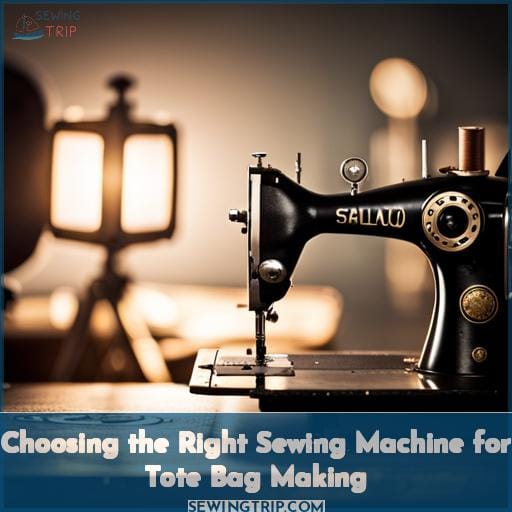 Choosing the Right Sewing Machine for Tote Bag Making