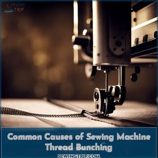 Common Causes of Sewing Machine Thread Bunching