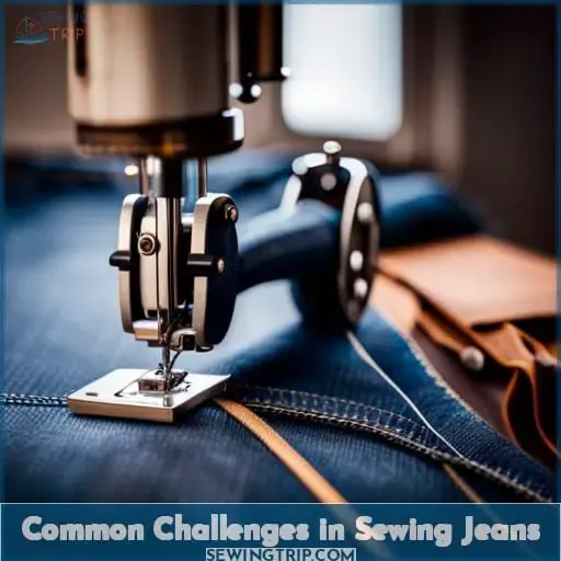 Common Challenges in Sewing Jeans