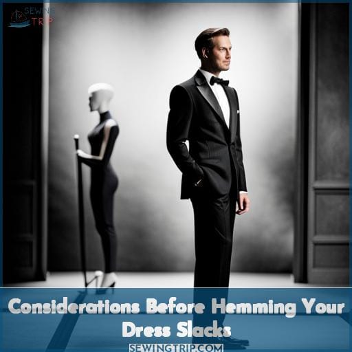 Considerations Before Hemming Your Dress Slacks