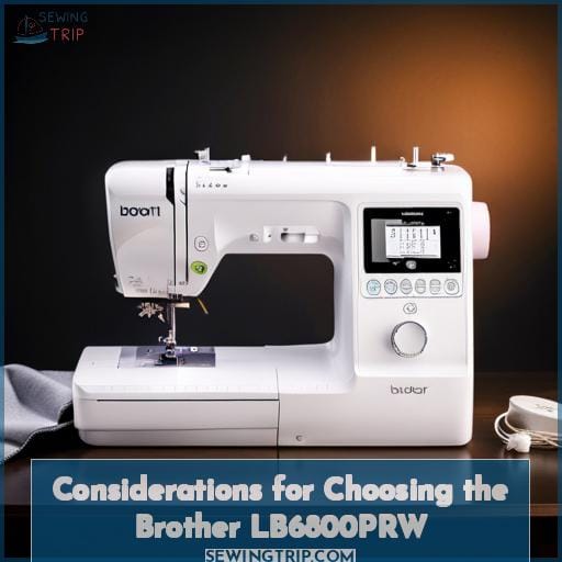 Considerations for Choosing the Brother LB6800PRW