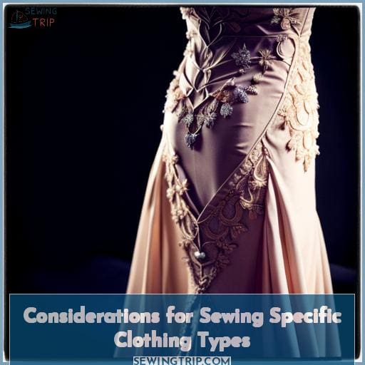 Considerations for Sewing Specific Clothing Types