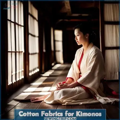 Cotton Fabrics for Kimonos