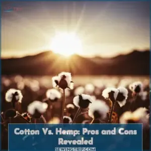 cotton vs hemp pros and cons