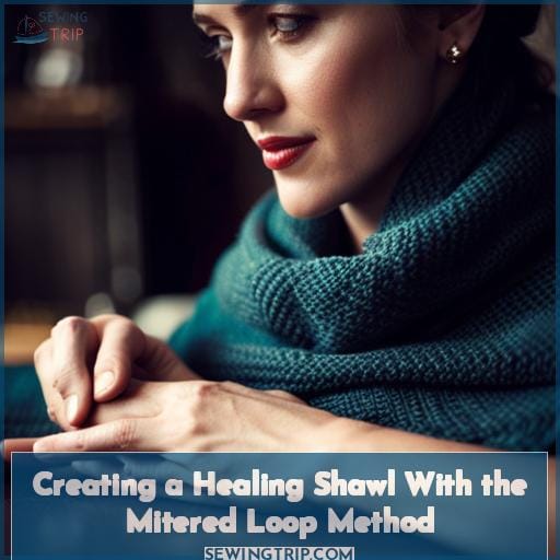 Creating a Healing Shawl With the Mitered Loop Method