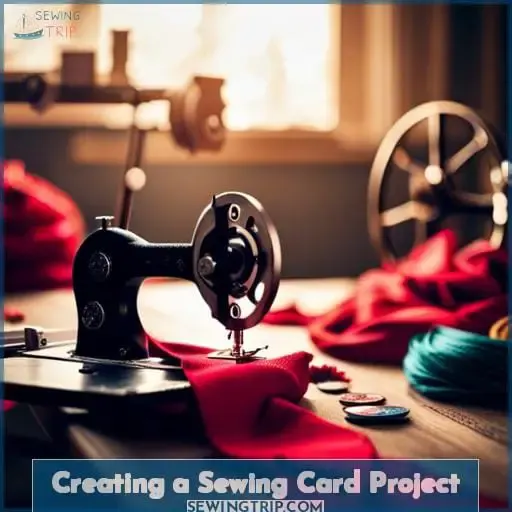 Creating a Sewing Card Project