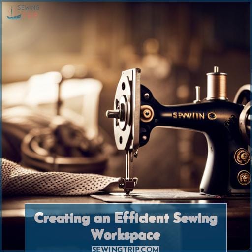 Creating an Efficient Sewing Workspace