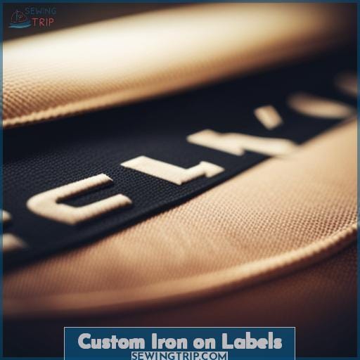 Custom Iron on Labels