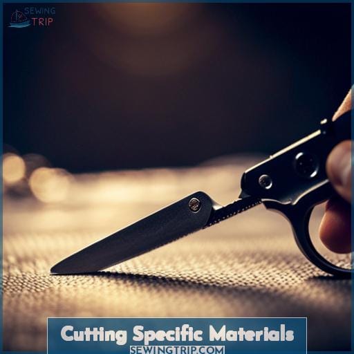 Cutting Specific Materials