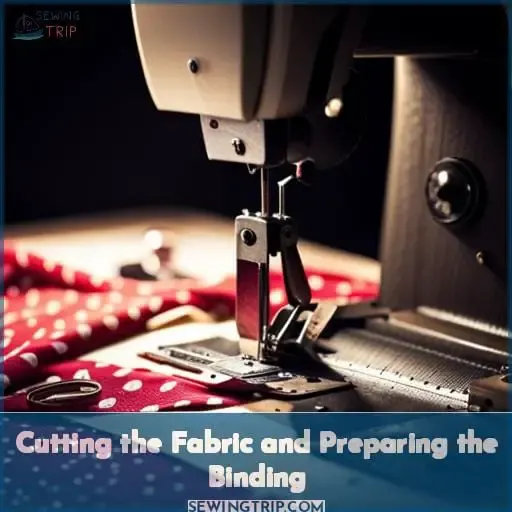 Cutting the Fabric and Preparing the Binding