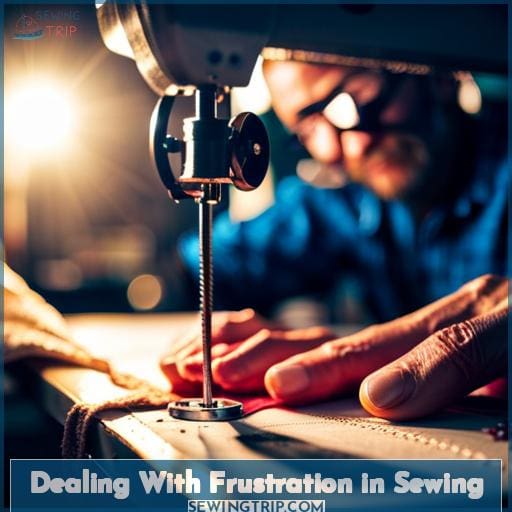 Dealing With Frustration in Sewing