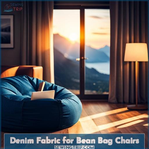 Denim Fabric for Bean Bag Chairs