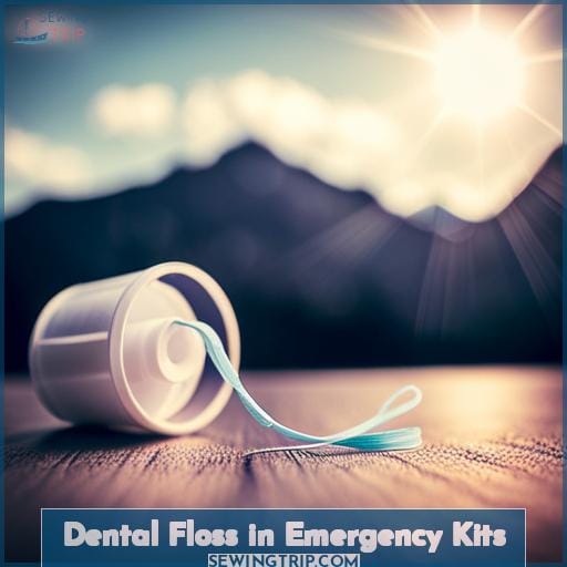 Dental Floss in Emergency Kits
