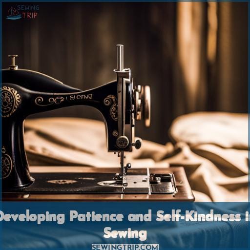 Developing Patience and Self-Kindness in Sewing