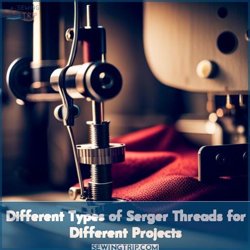 Different Types of Serger Threads for Different Projects