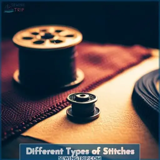 Different Types of Stitches