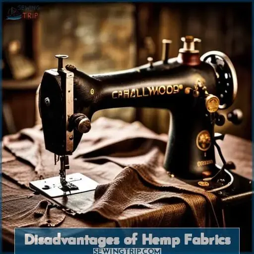 Disadvantages of Hemp Fabrics