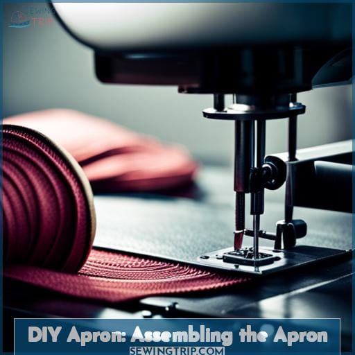 DIY Apron: Assembling the Apron