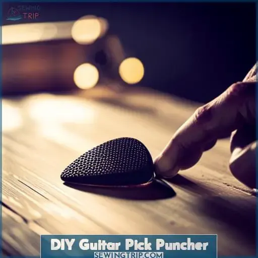 DIY Guitar Pick Puncher