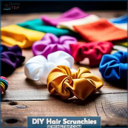 DIY Hair Scrunchies