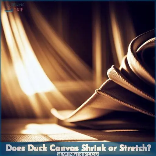 Does Duck Canvas Shrink or Stretch