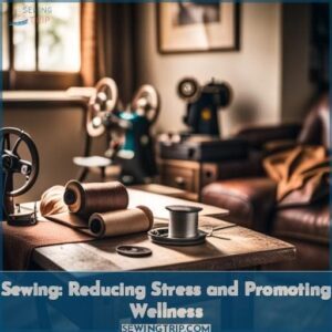 does sewing reduce stress