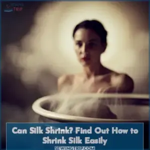 does silk shrink when washed how to shrink silk easily