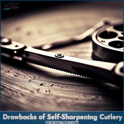 Drawbacks of Self-Sharpening Cutlery