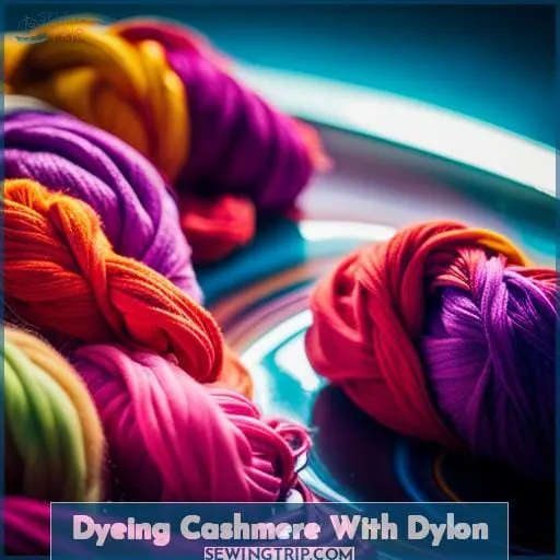 Dyeing Cashmere With Dylon