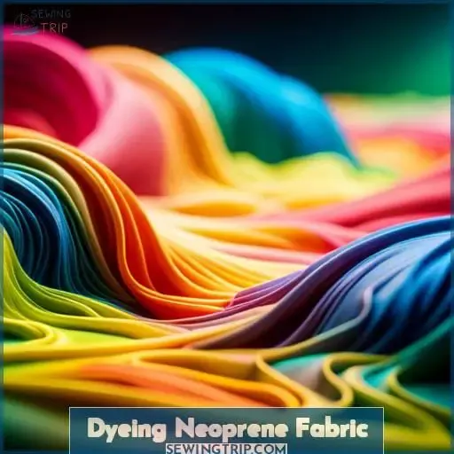 Dyeing Neoprene Fabric