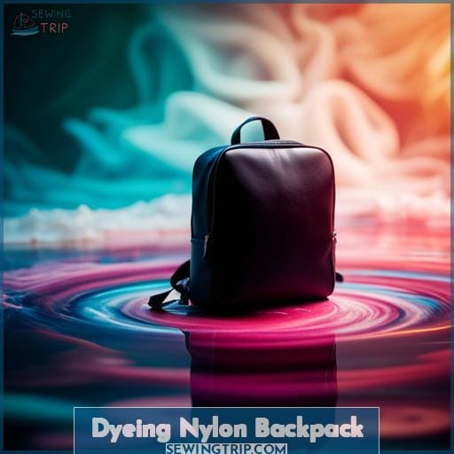 Dyeing Nylon Backpack