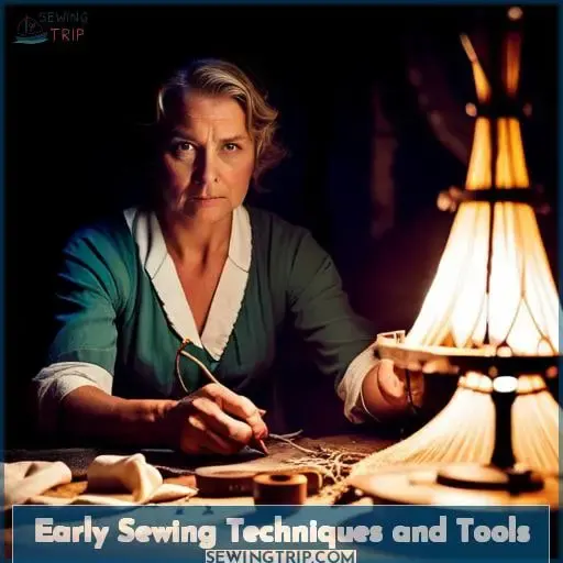 Early Sewing Techniques and Tools