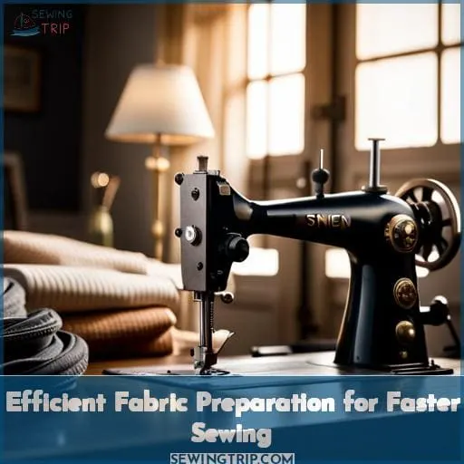 Efficient Fabric Preparation for Faster Sewing