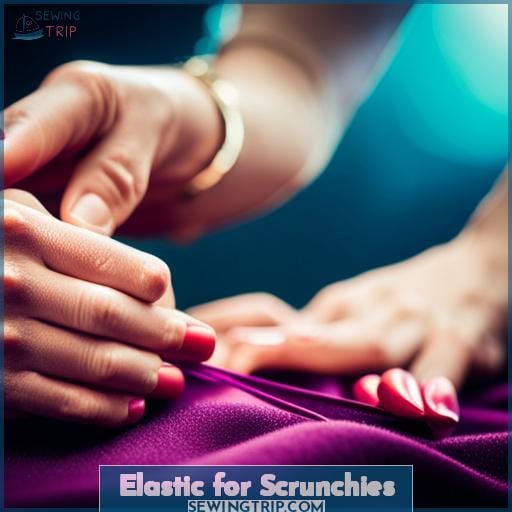 Elastic for Scrunchies