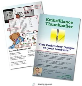 Embrilliance Thumbnailer, Embroidery Software for