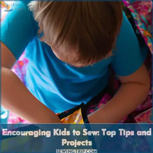 encouraging kids to sew