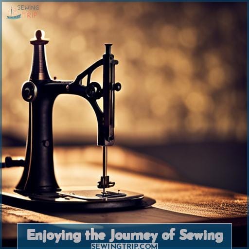 Enjoying the Journey of Sewing