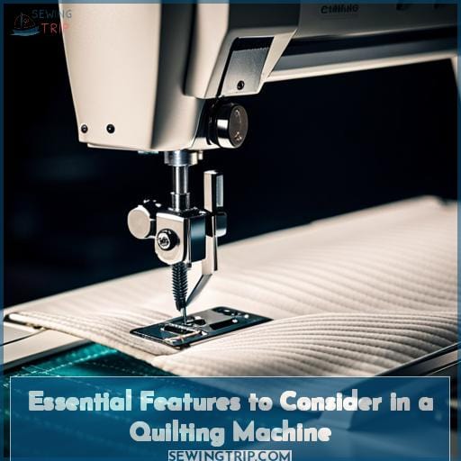 Essential Features to Consider in a Quilting Machine