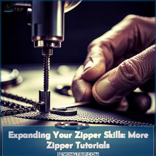 Expanding Your Zipper Skills: More Zipper Tutorials