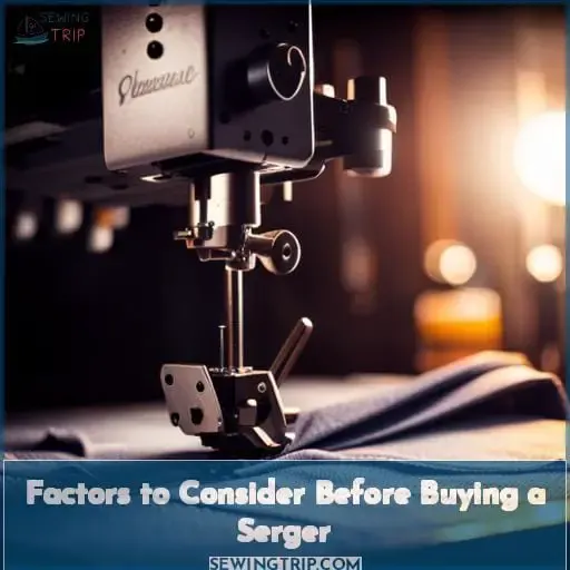 Factors to Consider Before Buying a Serger