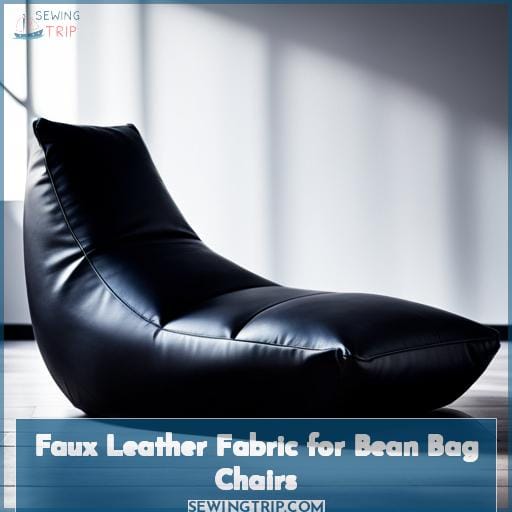 Faux Leather Fabric for Bean Bag Chairs