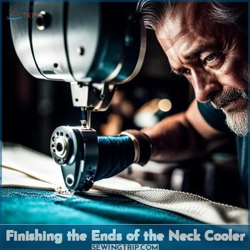 Finishing the Ends of the Neck Cooler