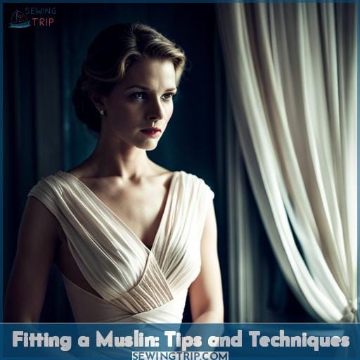 Fitting a Muslin: Tips and Techniques