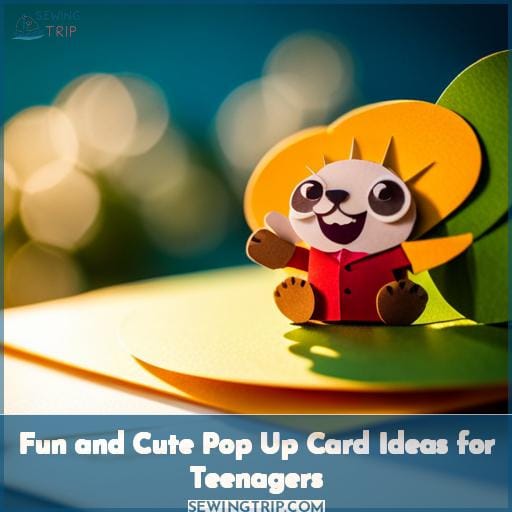 Fun and Cute Pop Up Card Ideas for Teenagers