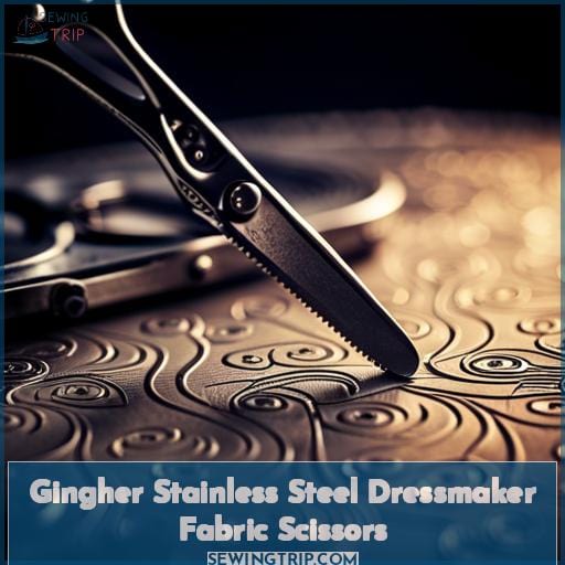 Gingher Stainless Steel Dressmaker Fabric Scissors