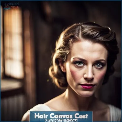 Hair Canvas Cost